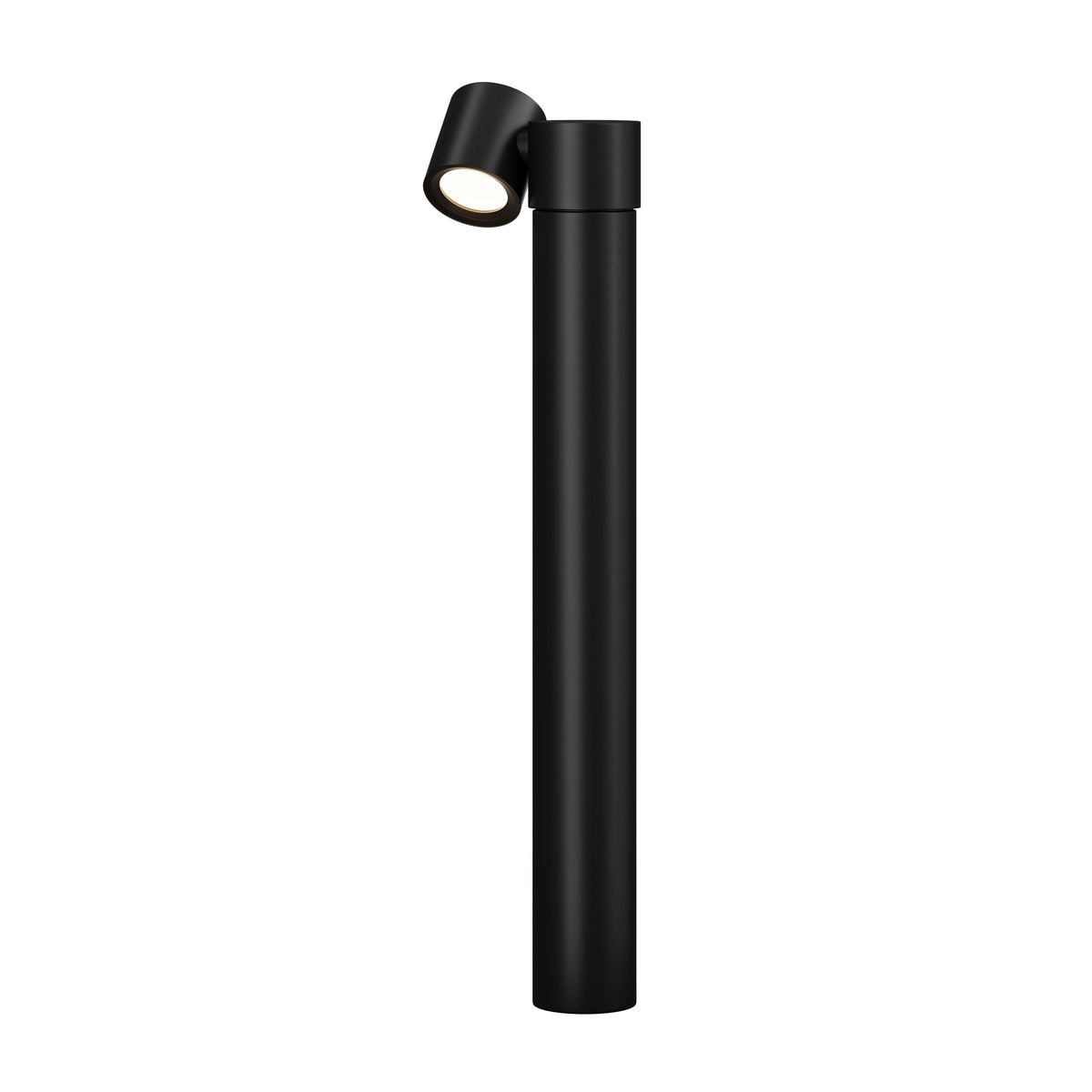 Wall Street Single Outdoor Bollard Light – Black, view 3