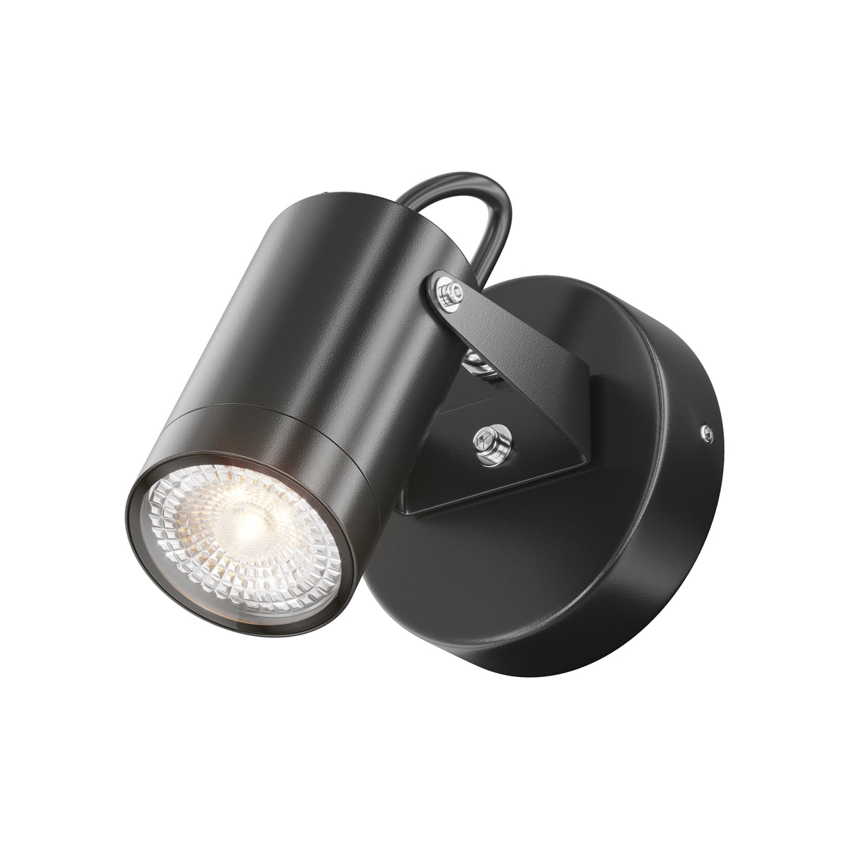 Scope Outdoor Wall Light – Black, 50W, IP65 by Maytoni