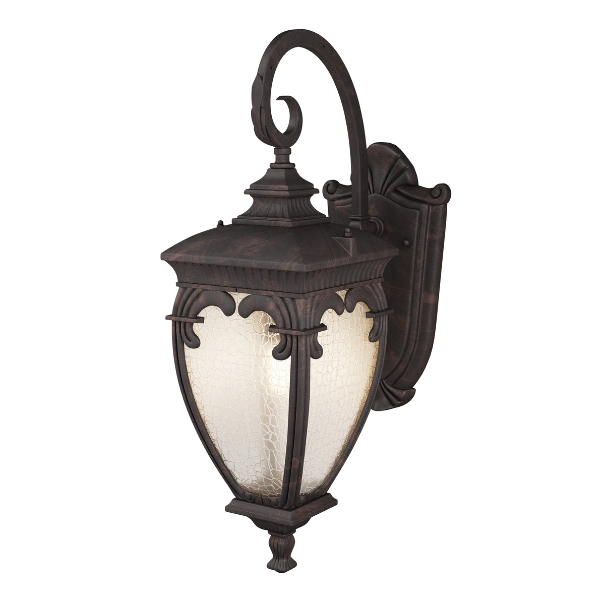 Fleur Outdoor Wall Light – Bronze antique, view 3