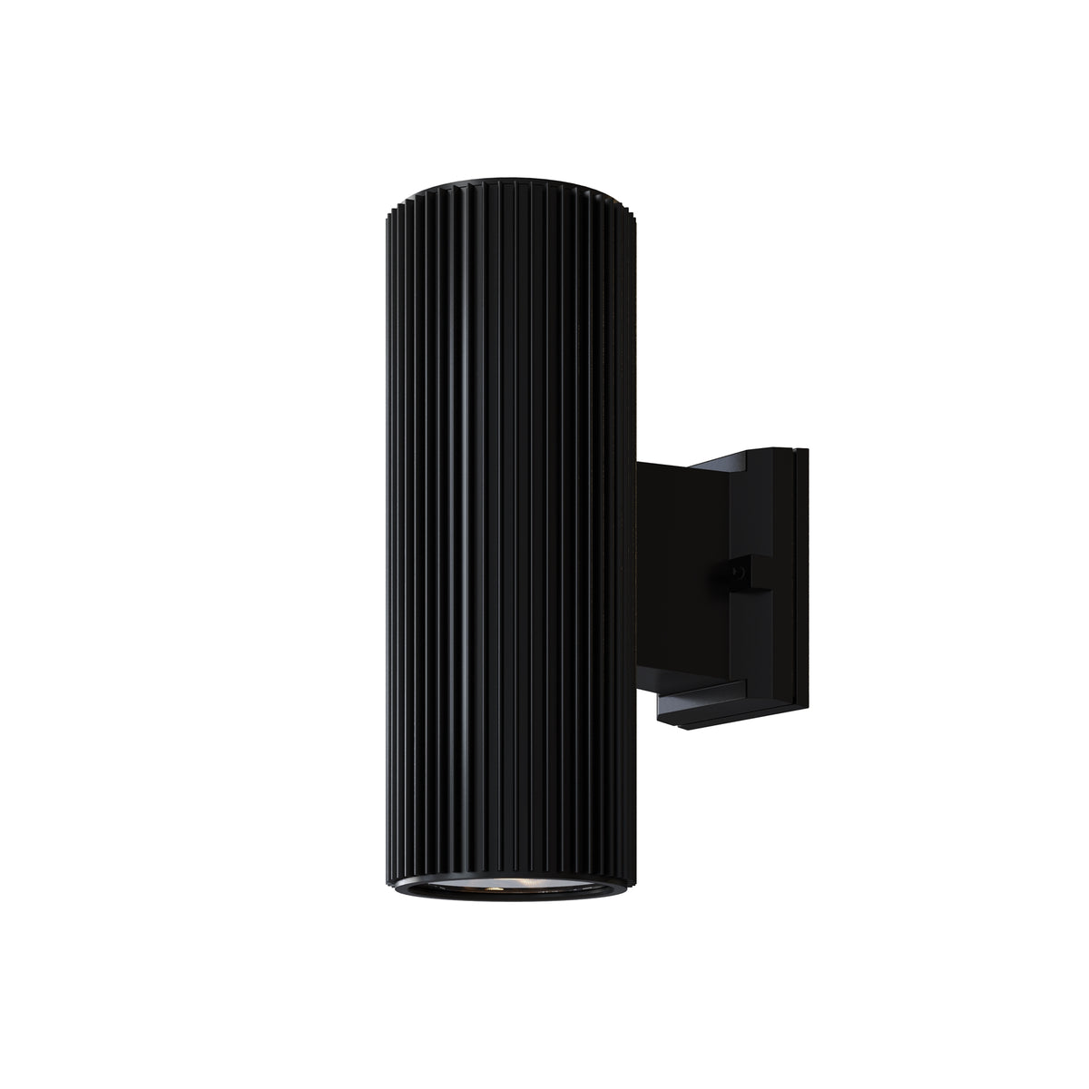 Rando Outdoor Wall Light – 2-Light – Black (O419WL-02B), view 3