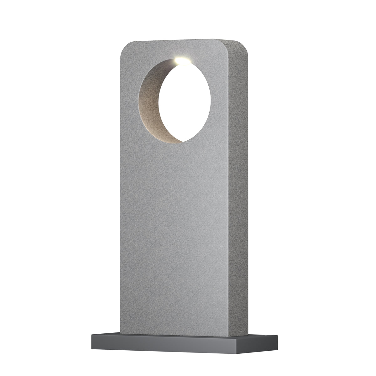 Betone LED Outdoor Bollard Light – Cement, view 5