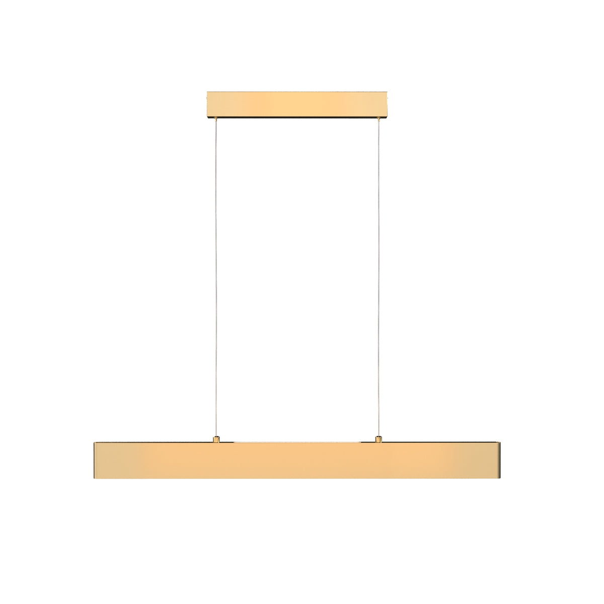 Step LED Pendant Light – 23W – Gold (P010PL-L23G3K), view 2