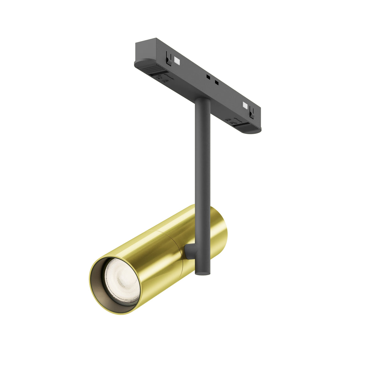 Elti LED Exility Magnetic Track Light – 12W – Black / Brass (TR005-2-12W3K-BBS), view 6