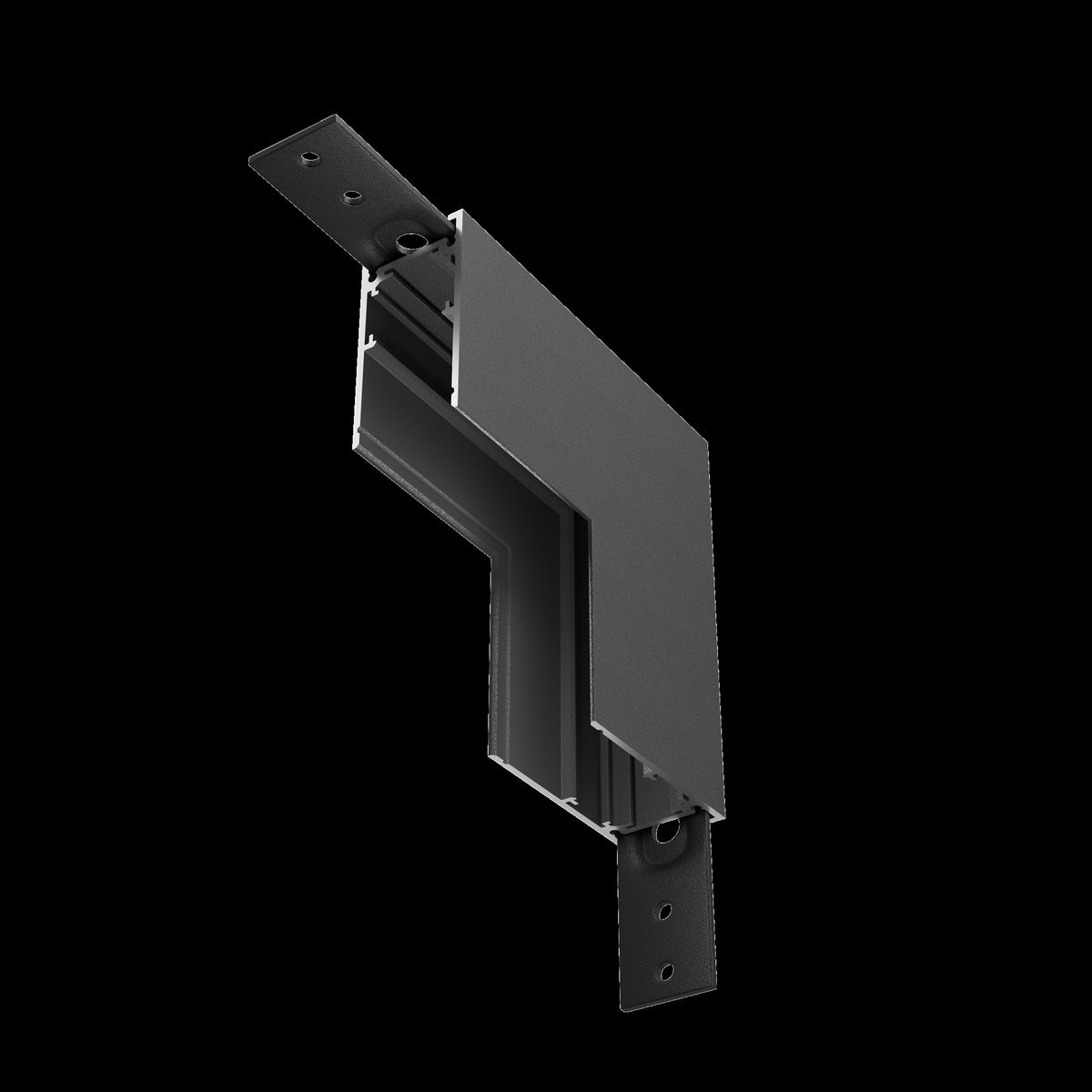 Unutarnji kut strop–zid Exility track accessory by Maytoni – view 2