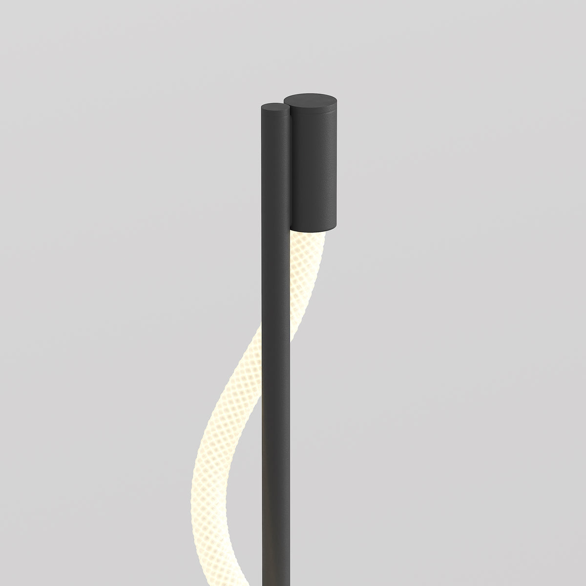 Tau LED Floor Lamp – Black / White, 15W by Maytoni – view 4