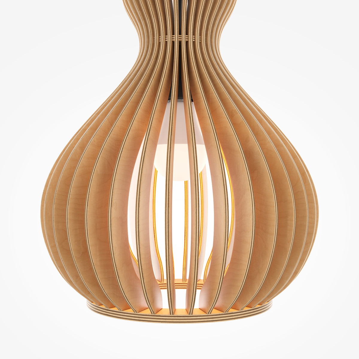 Roots Pendant Light – Ø300 mm – Black / Beige (MOD192PL-01W1), view 3