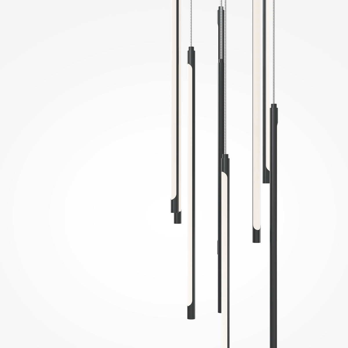 Light Stick LED Pendant Light – Black / White (MOD236PL-L54B3K), view 4