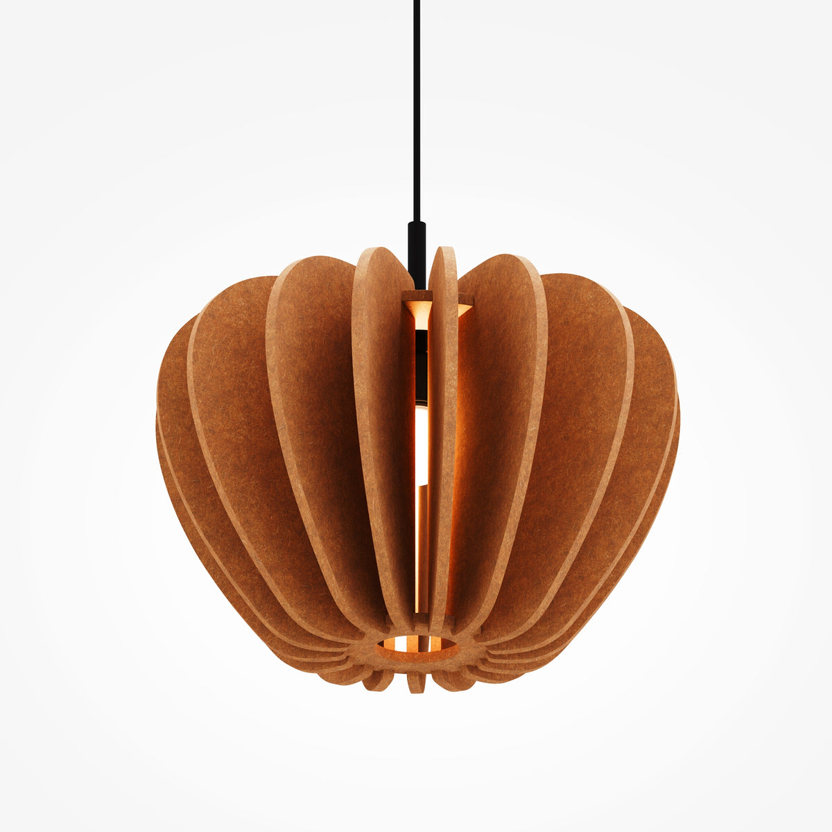 Cambio Pendant Light – Black / Terracotta (MOD398PL-01BR), view 4