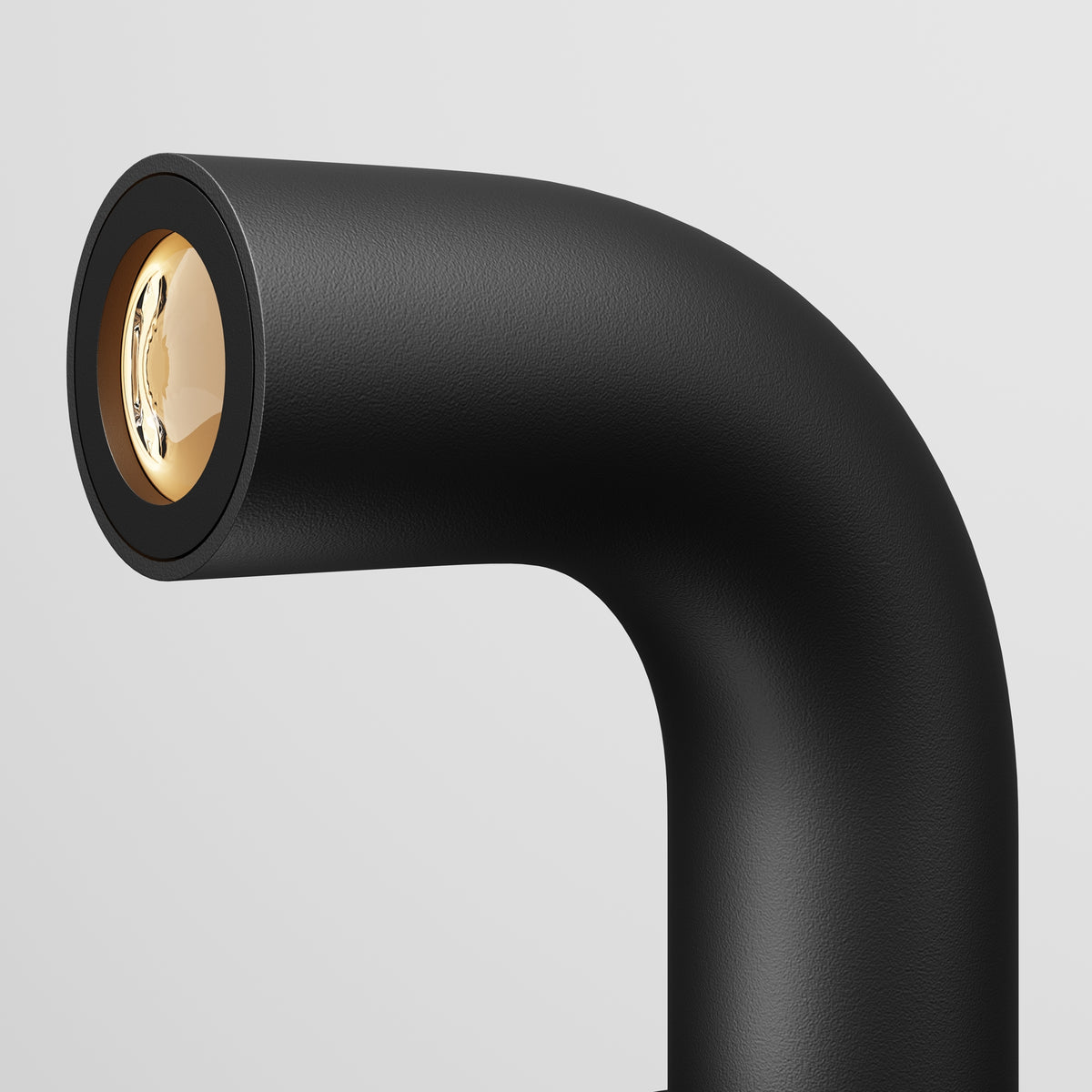 Sleek outdoor LED wall light design detail