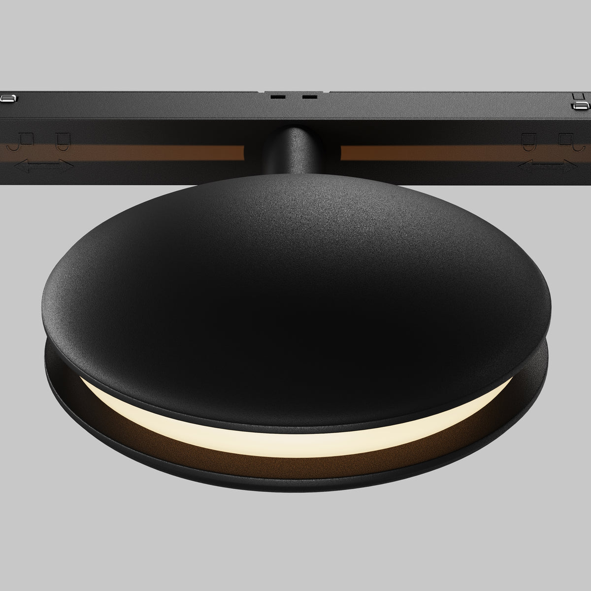 Outline LED Exility magnetic track light – Black, 6W by Maytoni – view 2