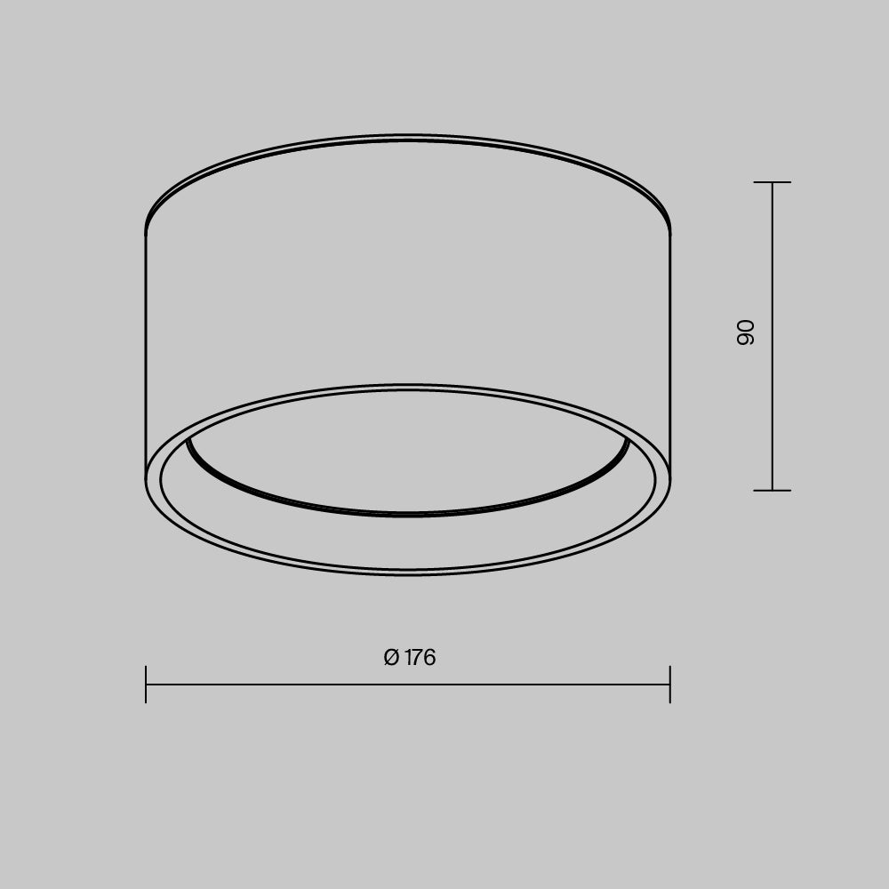 Hydra ceiling light dimensions