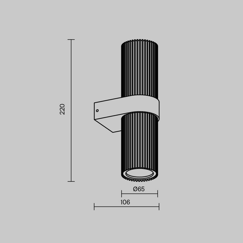 Dynamics Wall Light by Maytoni – view 12