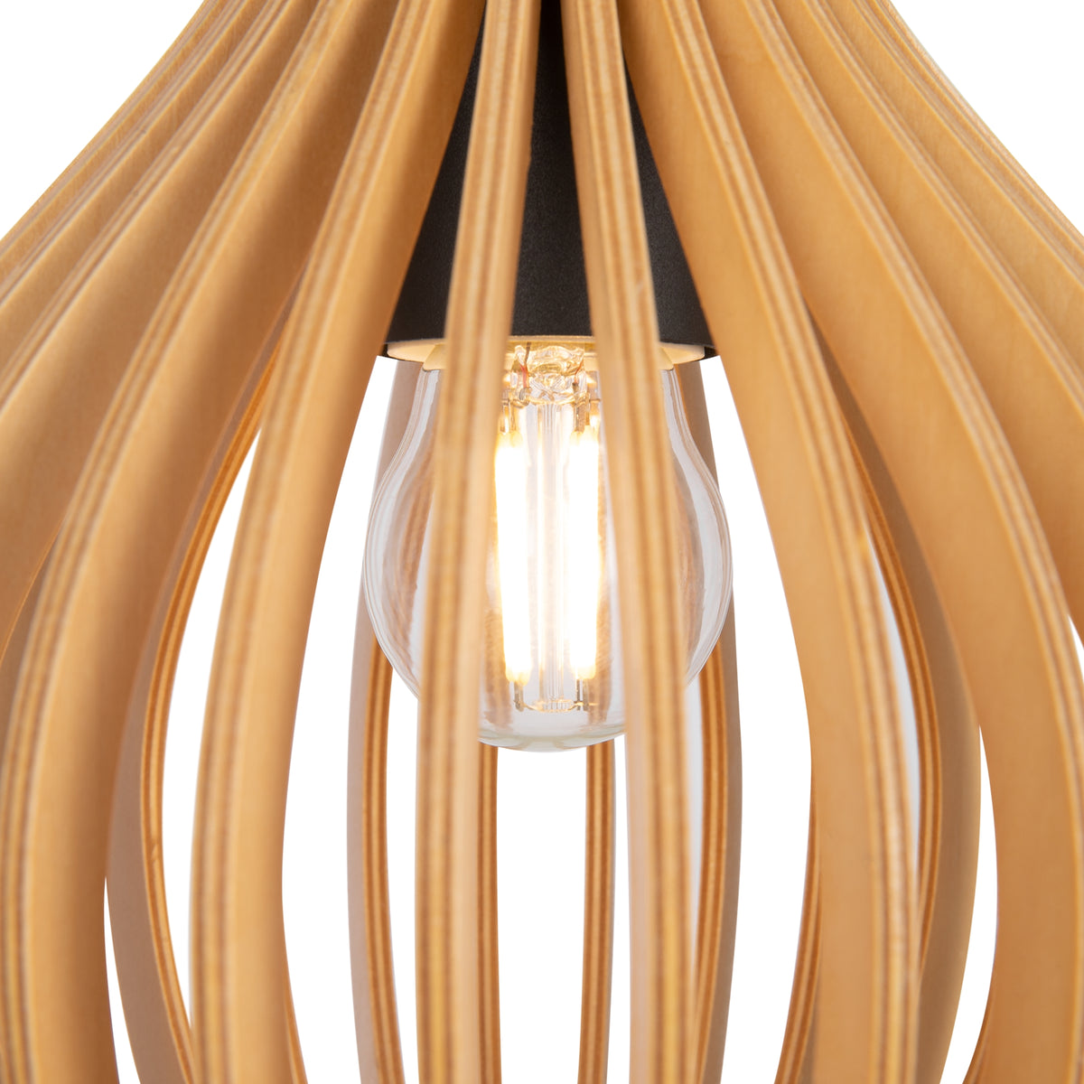 Roots Pendant Light – Ø200 mm – Black / Beige (MOD192PL-01W), view 3