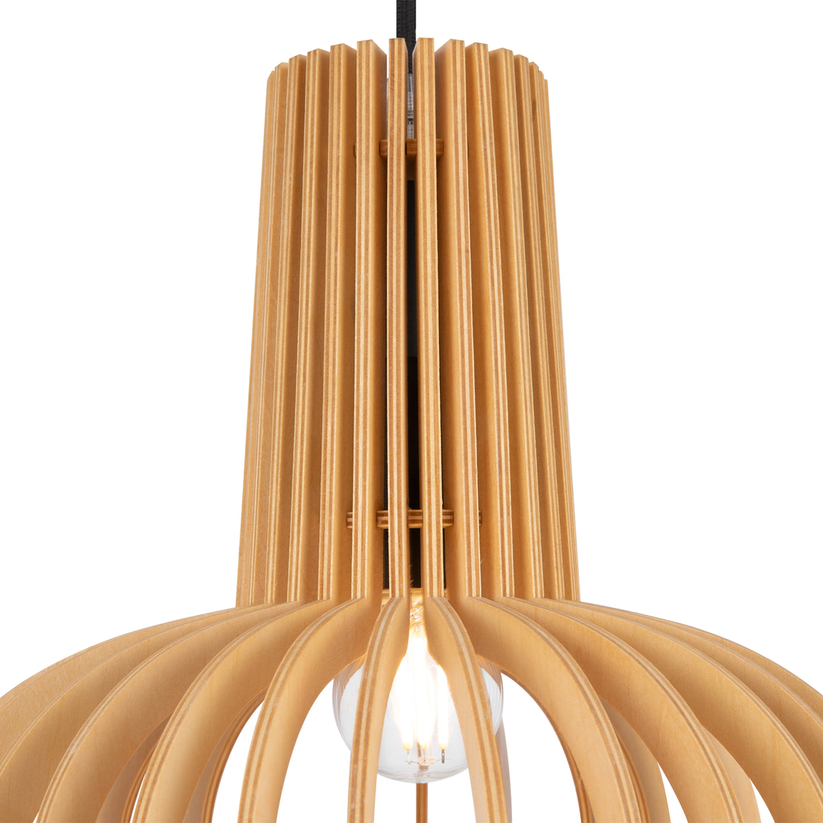 Roots Pendant Light – Ø255 mm – Black / Beige (MOD193PL-01W), view 3