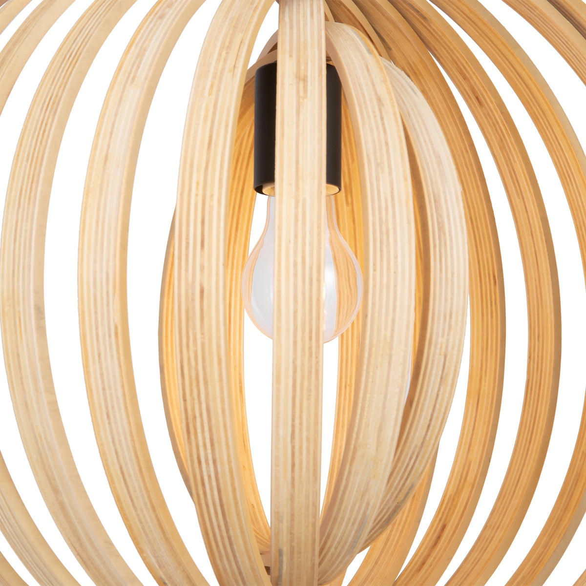Roots Pendant Light – Ø500 mm – Black / Beige (MOD197PL-01W1), view 3