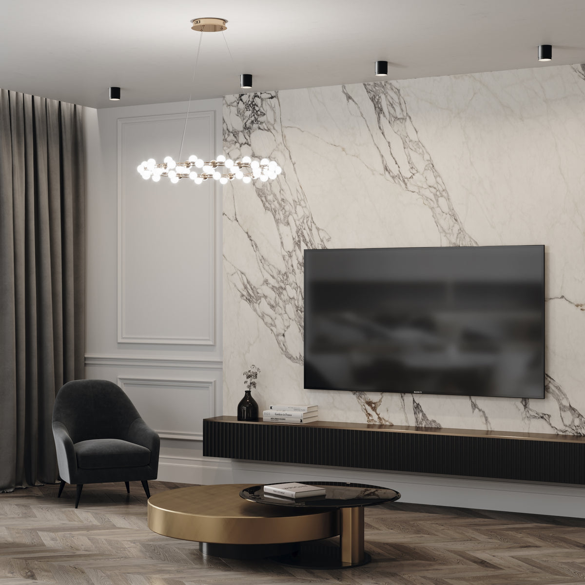 Polar Ceiling Light by Maytoni – view 2