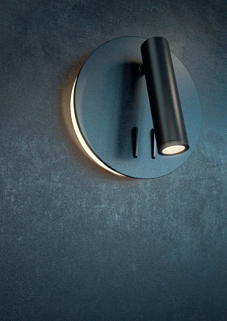Ios 176 LED Wall Light – C176 – Black (C176-WL-01-6W-B), view 3