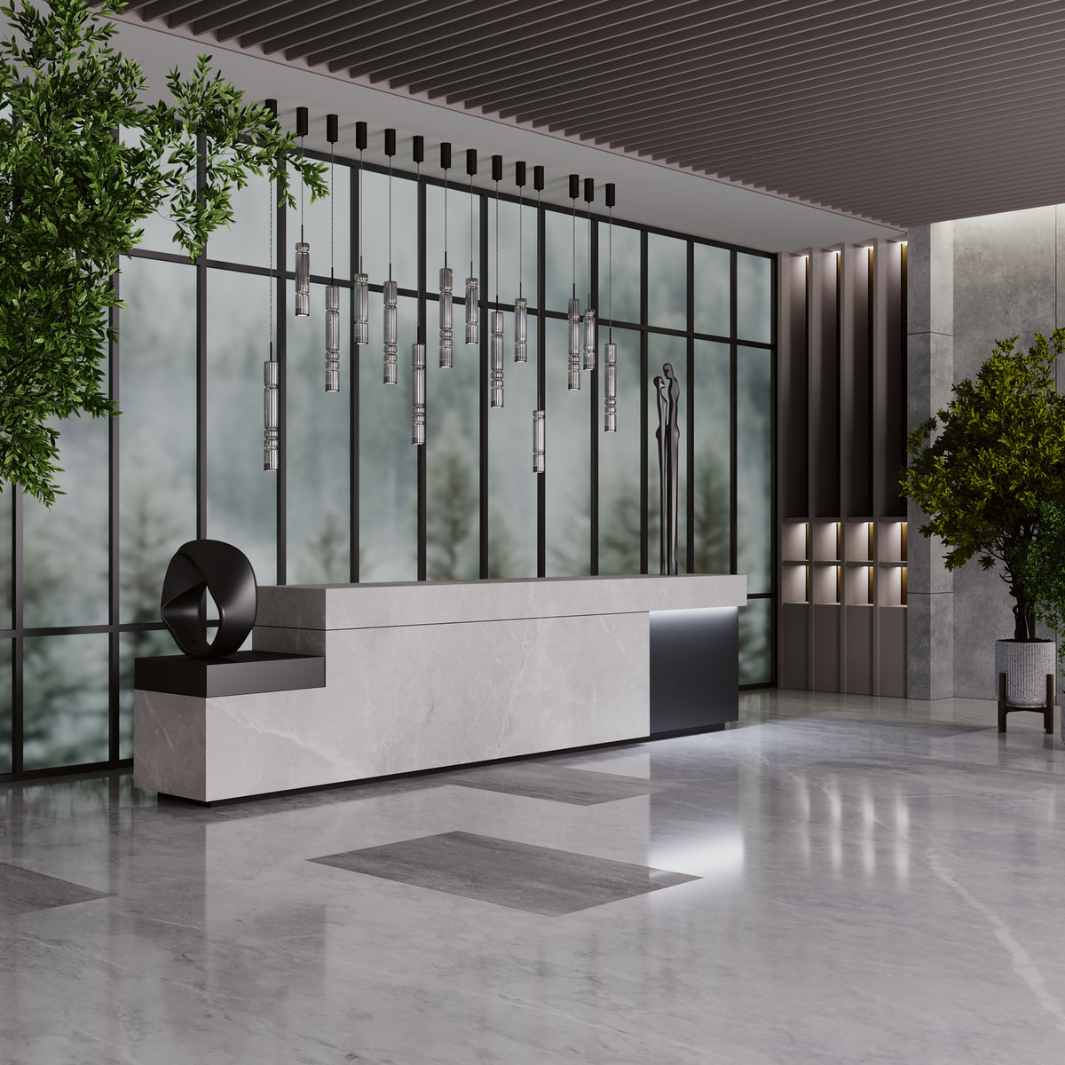 Ordo LED Pendant Light by Maytoni – view 2